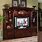 Cherry Entertainment Centers Wall Units