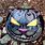 Cheshire Cat Painted Pumpkin