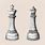 Chess Pieces 3D Drawing