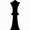 Chess Queen Silhouette