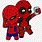 Chibi Deadpool and Spider-Man