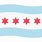 Chicago Flag Emoji