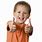 Child with Thumbs Up