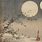 Chinese Moon Painting