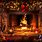 Christmas Fireplace GIF Image
