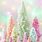 Christmas Tree in Pastel Colors