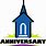 Church Anniversary Logo