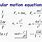 Circular Motion Force Equation