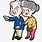 Clip Art of Old People
