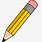 Clip Art of a Pencil