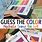 Color Guess Game