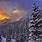 Colorado Winter Mountain Scenes