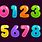Colorful Numbers and Letters