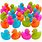 Colorful Rubber Duckies