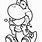 Coloring Pages of Yoshi