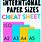 Contact Paper Sizes
