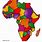 Continent of Africa Clip Art