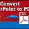 Convert PDF to Ppt Free