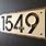 Cool House Number Signs