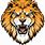 Cool Lion Head Logo