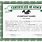 Corporate Stock Certificate Template