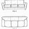 Couch Top View Drawing