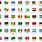 Countries of Africa Flags