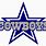 Cowboys Logo Font