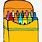 Crayon Box Cartoon Image