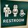 Creative Restroom Signs
