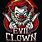 Creepy Clown Logo