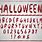 Creepy Halloween Font