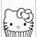 Cupcake Cat Coloring Page