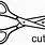 Cut Here Scissors Clip Art