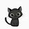 Cute Animated Black Cats