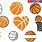 Cute Basketball SVG