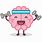 Cute Brain Working Out