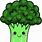 Cute Cartoon Broccoli