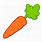 Cute Cartoon Carrot