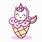 Cute Cartoon Ice Cream Unicorn