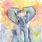 Cute Elephant Painting
