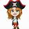 Cute Girl Pirate