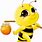 Cute Honey Bee