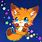 Cute Kawaii Baby Fox