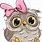Cute Owl Art