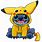 Cute Pikachu Stitch Drawings
