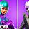 Cyan and Purple Skin Fortnite