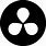DaVinci Resolve Logo Black and White