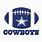 Dallas Cowboys Name SVG