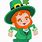 Dancing Leprechaun Clip Art